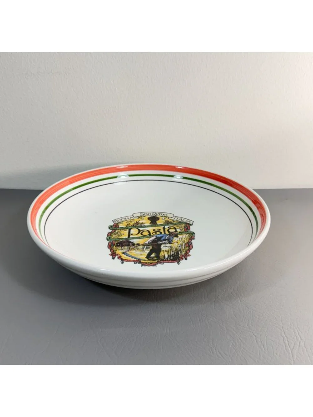 Vintage Himark Italy Large Pasta Serving Bowl 13